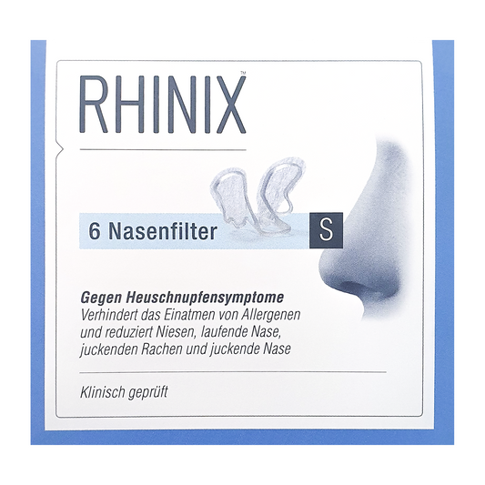 Neu im Sortiment RHINIX Nasenfilter gegen Heuschnupfensymptome