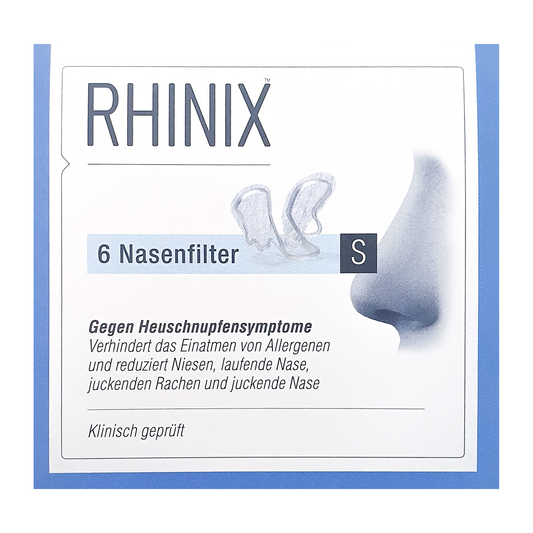 RHINIX Nasenfilter gegen Heuschnupfensymptome 6 Stück